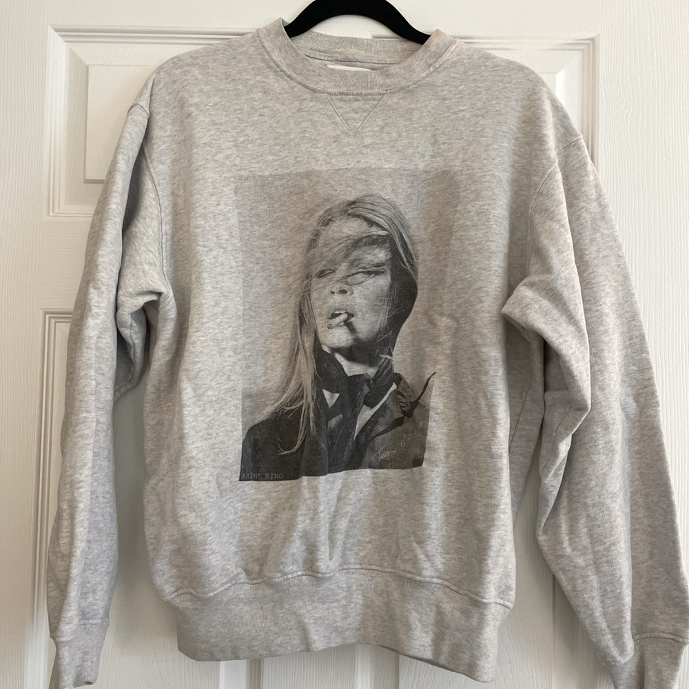 Anine Bing x Terry O’Neill sweatshirt featuring Brigitte Bardot